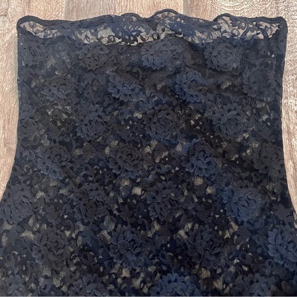 NEW WITH TAG LACE TUBE DRESS FRINGE - Picture 3 of 6